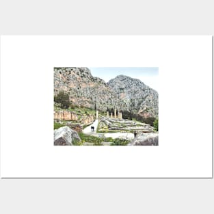 Ruins of Delphi Posters and Art